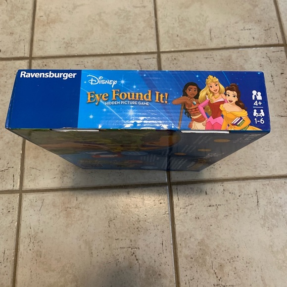 New Disney Eye Found It! Hidden Picture Board Game Ravensburger 6 FT Giant Board - Picture 3 of 6